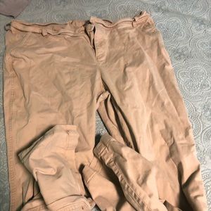 Khaki work pants